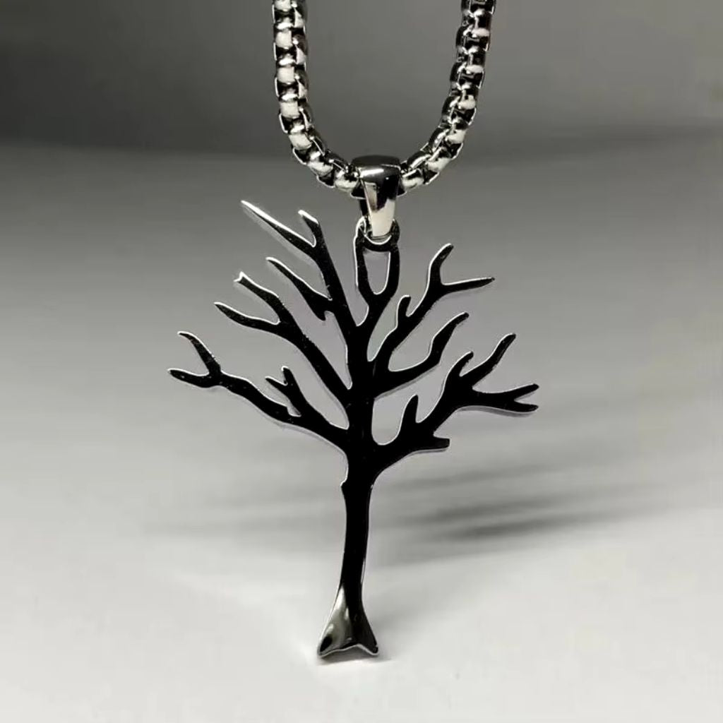 SilverLife Tree of Legacy Stainless Steel Necklace + Luxury Gift Box