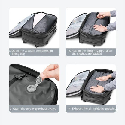 MaxPack Space-Saving Backpack