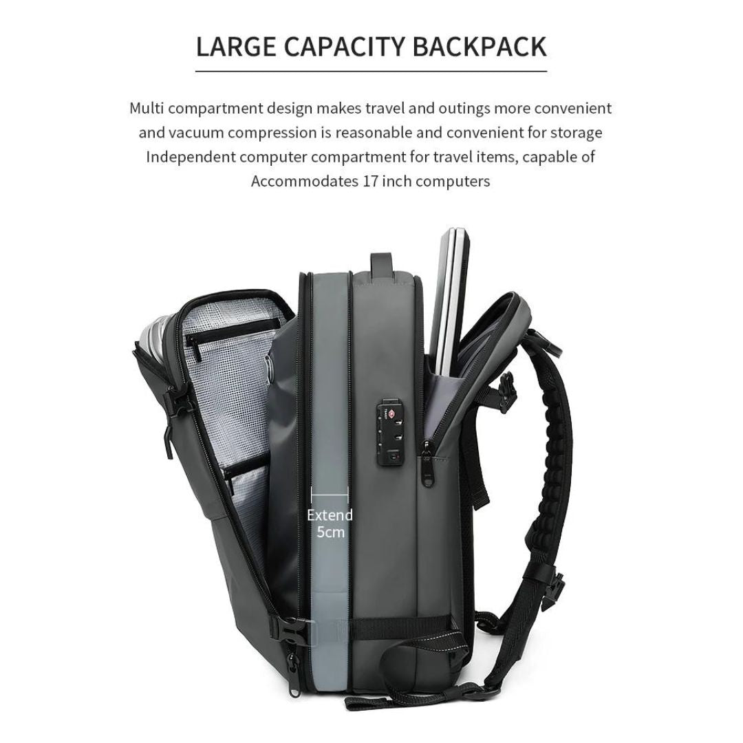 MaxPack Space-Saving Backpack