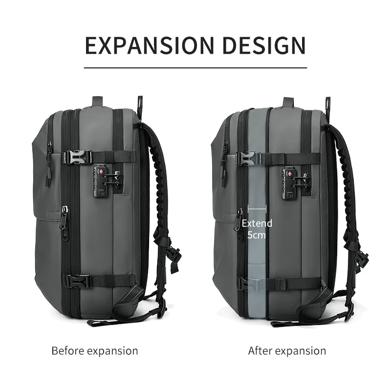 MaxPack Space-Saving Backpack